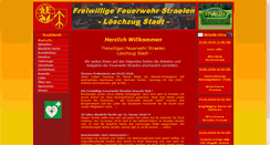 Desktop Screenshot of feuerwehr-straelen.de